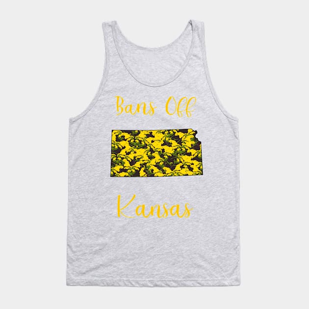 Bans Off Kansas Tank Top by ziafrazier